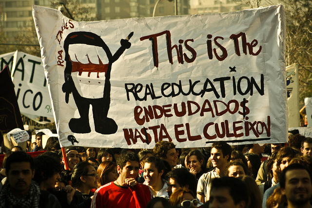 Los estudiantes en la escena pública